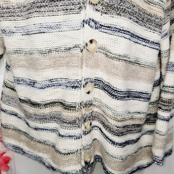 Asos Designs wool blend cardigan sweater medium - Picture 3 of 8